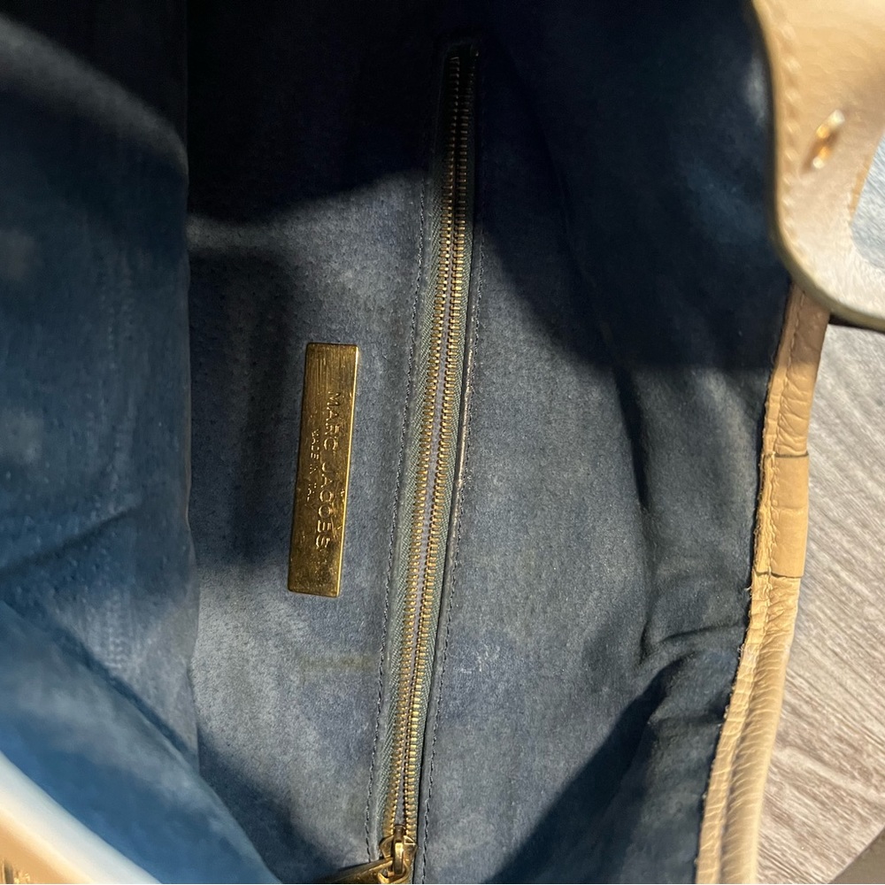 Marc Jacobs Shoulder Hobo Sheep Skin Leather Bag - image 6